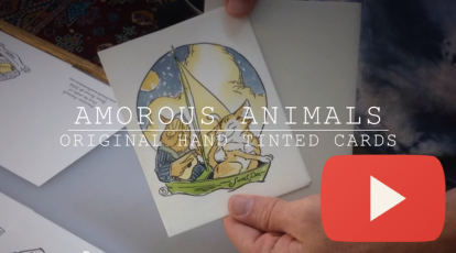 Amorous Animals Cards Youtube Frame