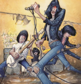 The-Ramones_Art_By_Brian_Bowes